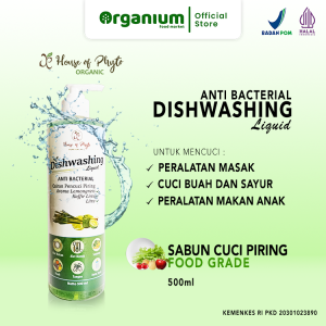 Dishwasing Liquid Antibacterial PHYTO ORGANIC Sabun Cuci Piring bisa untuk buah dan sayuran - 500ml