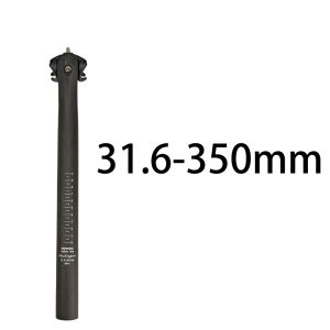 BALUGOE ท่อที่นั่งจักรยานคอลัมน์ที่นั่งไฟเบอร์คาร์บอนทั้งหมดจักรยานเสือภูเขาคอลัมน์จักรยานเสือหมอบ