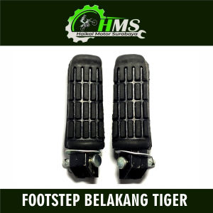 FOOTSTEP BELAKANG TIGER - FOOT STEP BARSTEP PIJAKAN KAKI DEPAN BELAKANG TIGER LAMA / NEW (Harga Per Set Isi 2)