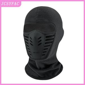 JCSYFAC Motorcycle Mask Fleece Thermal Face Mask Keep Warm Moto Riding Balaclava Motorbike Biker Winter Windproof Ski Mask Men Women