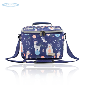 กระเป๋าเก็บความเย็น กระเป๋าเก็บน้ำนม B-KOOL Eco เย็นนาน 16 ชม.เก็บขวดนม 8oz ได้ 4 ขวด + ขวดนมต่อกรวย 2 ขวด