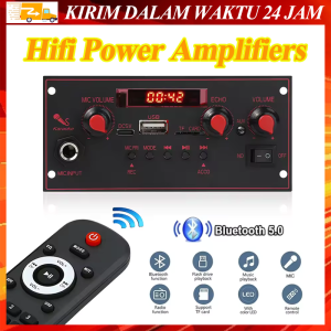Bluetooth 5.0 MP3 Decoder Board 2*10W Amplifier Audio Player 5V DIY MP3 Player Car FM Radio Module TF USB Mic Record