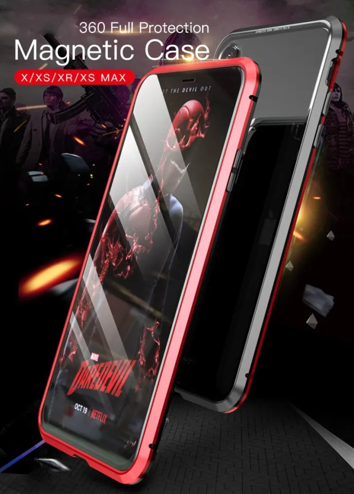 For Apple iPhone Plus iPhone Plus Magnetic Case 360 Front+