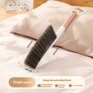SyokSyok ECOCO Bed Brush Long Handle Soft Bristle Dust Cleaner Washable Gap Cleaning Brush for Mattress Sofa Carpet Home