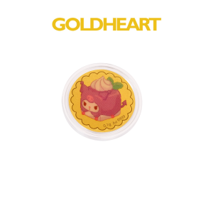 Goldheart 0.1G 999 Gold Sanrio Characters KoroKoro Sweets Coin
