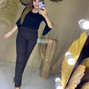 Celana Kerja Wanita Pinggang Karet Rip Official Pants Women Best Quality Premium