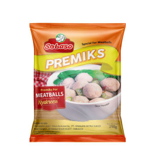 Tepung Adonan Bakso Sobaso (Nyakres Iga Bakar Malang City) 250 gr (3 pcs)