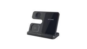 3 in 1 เสริมโปรตีนสำหรับสมาร์ทแคร์เคลื่อนไหว Samsung Galaxy S23/S22/21 Ultra/S20 30W ชุดกระเป๋ามือ การจัดสุขภาพแอปพลิเคชัน Watch5 Pro และ Buds2 Pro