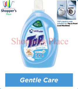 Carton Sales!!!!!TOP Liquid Detergent - Gentle Care (Soft Blue) 3.6kgx4 front load/top load