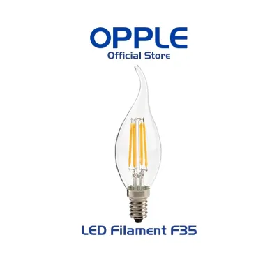 Bóng Đèn OPPLE LED Fila Ecomax F35 E14 - Hiệu Ứng Ánh Sáng Như Bóng Sợi Đốt Tiết Kiệm Năng Lượng