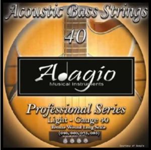 Senar String Bass Acoustic Akustik Adagio 40 AcBa