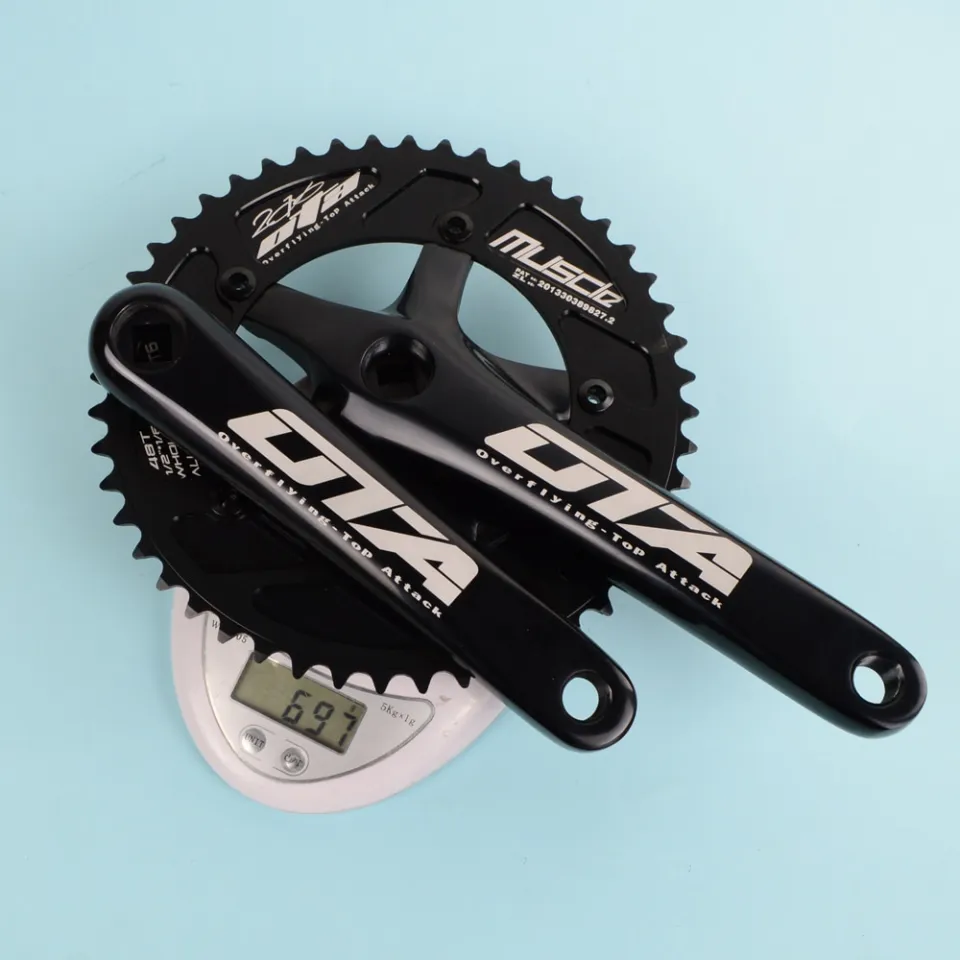 OTA 48T Crankset Road Bike Crankset Single Speed Fixed Gear Bike