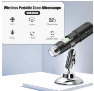 💖READY STOCK💖Wireless Dermatoscope Scalp Skin Analyzer 50X-1000X Face Body Analyzer Beauty Device