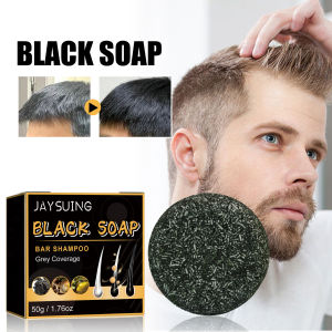 Black Hair Soap    Thick & Dense Hair Builder    Scalp Cleansing Bar    Smooth & Strong Formula    Anti-Hair Loss Shampoo