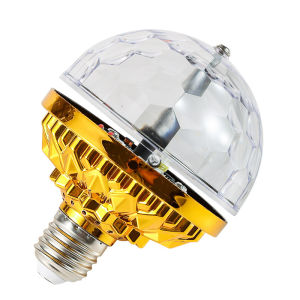 Rotating Crystal Disco Ball Light Disco ball light rotating360 Degree Rotating Light for Party