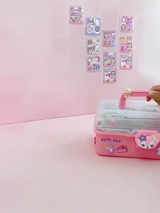 Mumystation Guka kartun set diy gantungan kunci akrilik mainan gooka lucu anak