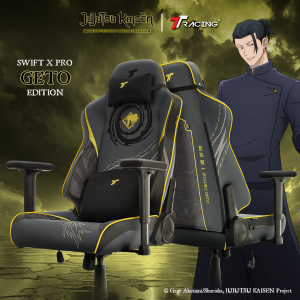 TTRacing Swift X Pro Geto Edition Gaming Chair | Jujutsu Kaisen Collection - 2 Years Official Warranty