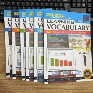 English Vocabulary /Grammar Primary School English High-quality A full set of 6 volumes Singapore vocabulary Grammar combined with knowledge