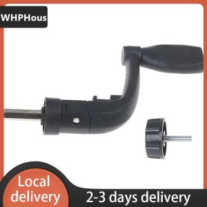 [COD] WHPHous Ship within 24 hours Black Plastic Power Handle Fishing Reel Crank Arm Spinning Reel Type 200