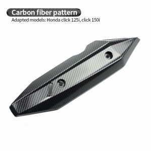 Honda Click Muffler Cover Carbon Matte Black Matte Muffler Protector  Click Muffler Cover VA377