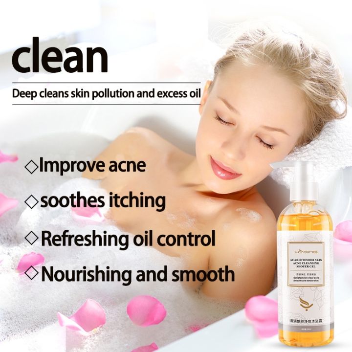 【Clean Back Mites】HYQING® Body Wash sabun mandi untuk kulit gatal sabun