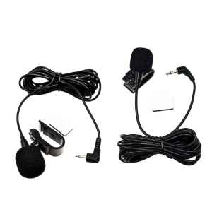 PVC Có Dây 2.5Mm/3.5Mm giắc cắm Hệ thống Stereo Mini Micro Xe Micro gắn ngoài Cho PC DVD ô tô/máy phát GPS/Đài Phát Thanh Microphone