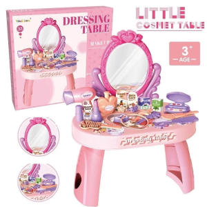 BETTIE Mainan Anak 30PCS Dressing Table Make Up / Mainan Cewek Dress Table