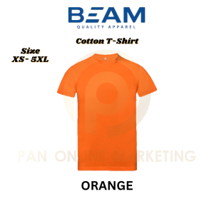 100% Cotton Men Short Sleeve T Shirt Women Ultifresh Beam BCR01 1.0 Baju t shirt Lelaki Lengan Pendek Baju Lelaki Pre Shrunk