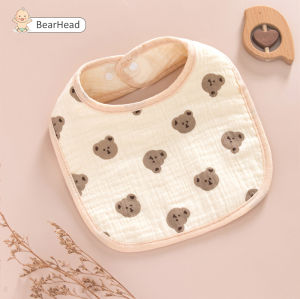 LAKOE U-Shape Celemek Slaber Makan Bayi Bib Bayi Lucu 0-6 Tahun