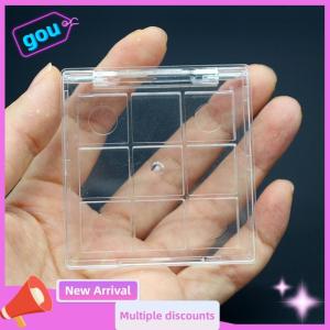 gou 9 Grids Palette Eye Makeup Storage Box Empty Eyeshadow Dish DIY Eyeshadow
