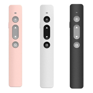 Clicker với kim đỏ để trình bày có thể sạc qua USB trình bày Clicker 2.4GHz điều khiển từ xa không dây