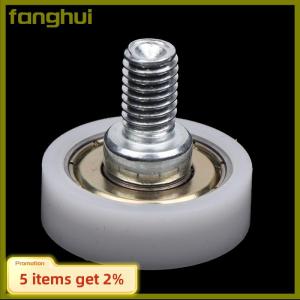 fanghui 1PC M6x22x7 External Thread Plastic Arc Spherical Convex Wheel Screw Bearing Roller Drawer Mechanical Equipment Accessories