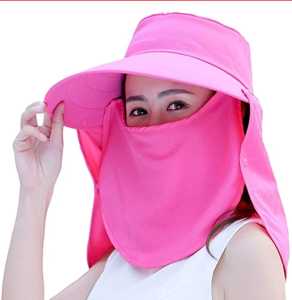 TOPI ANTI UV TOPI masker ANTI POLUSI PREMIUM IMPOR TOPI BERKEBUN TOPI PANTAI