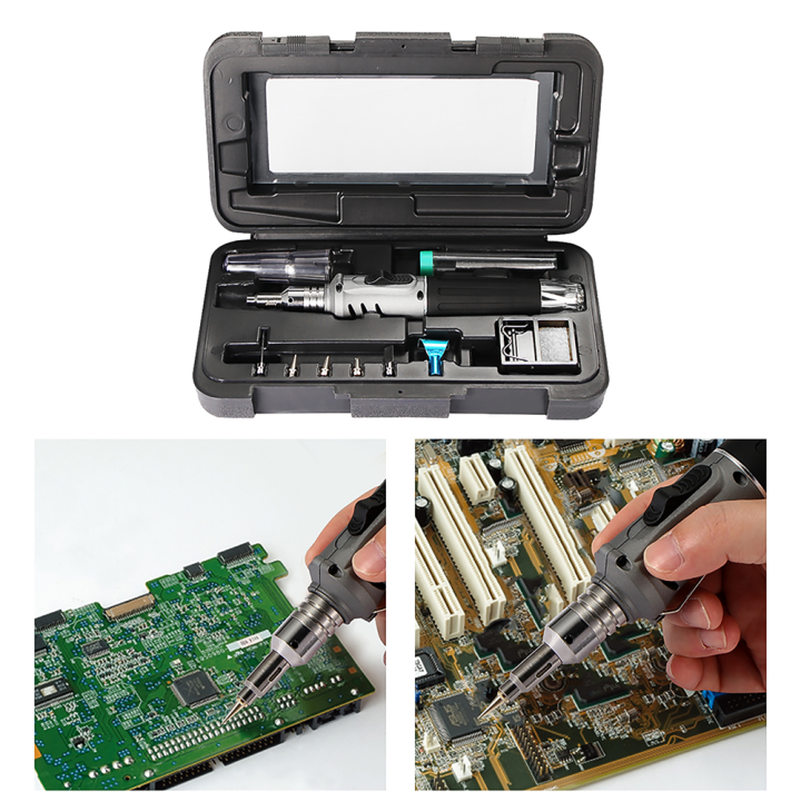 TS1115 SOLDERING GAS KIT WITH CRIMPER SCREWDRIVERS HEATSHRINK TS1115 main image 1