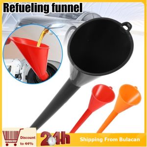 1/2PCS Car Refueling Multi-Function Plastic Long Neck Oil Funnel for Change Oil Universal