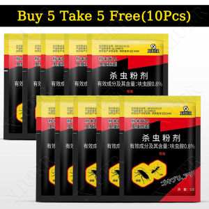 2-In-1 Effective Insect Killer Powder Powerful Insect Cockroach Ant Killing Bait Powder Insecticide for Indoor/Outdoor Use Insect Killer Indoor Infestation for Small & Large Pest