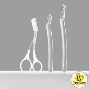 MaxPlus Hair Removal Knife Portable Eyebrow Trimmer Women Face Razor Eyebrow Tool