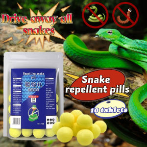 Strong Snake Repellent Pills Long Duration Protection Snake Deterrent for Home Yard Camping Outdoor Activities