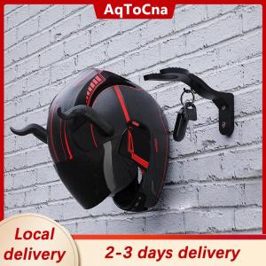 [COD] AqToCna Ship within 24 hours Motorcycle Helmet Hook Racks Multipurpose Hook Hanger Home Luggage Jacket Holders Kitchen Cabinet Shelf Wall Mount Hooks