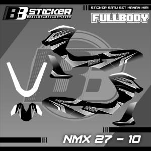 Decal Sticker Yamaha NMAX 155 Old BISA HOLOGRAM Fullbody 2015-2019 Nmx 27