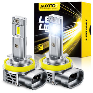 AUXITO 2PCS 80W 18000LM H11 Car LED Headlight H1 H7 HB3 HB4 Waterproof Car LED Light 6500K White