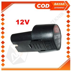 Baterai Cadangan Bor 12 Volt Lithium ion 3000 MAH Original JLD