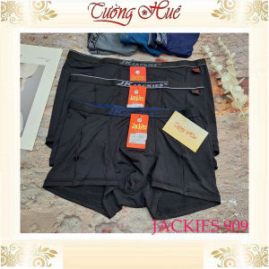 Quần Lót Dạng Đùi Boxer Jackies 909 Bản Lưng Nhỏ Thun Lạnh Thoáng Mát Co Dãn.