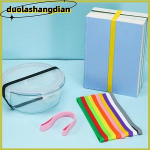 [Duola] 1ชิ้นแถบยางซิลิโคนยางยืดแถบยางขนาดใหญ่พิเศษสำหรับโน้ตบุ๊คสำนักงานอุปกรณ์ของขวัญกลางแจ้ง