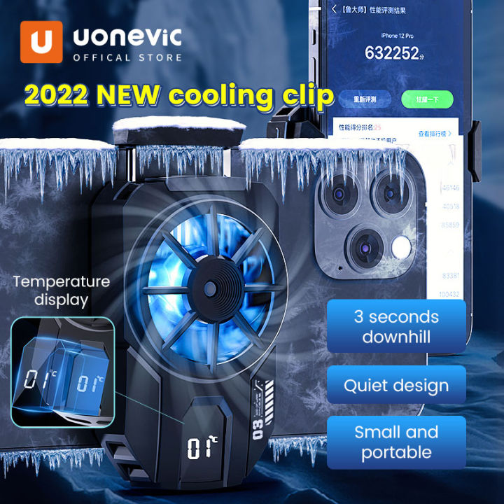 Uonevic สมาร์ทโฟนหม้อน้ำ Cooling Artifact A Series Aircooled หม้อน้ำ