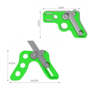 2pcs Woodworking Edge Trimming Knife Manual Edge Banding Trimmer For Pvc Abs Melamine Wood Edge Band