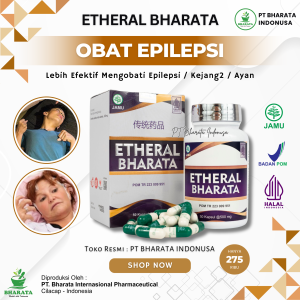 Obat Epilepsi Kejang Ampuh ETHERAL BHARATA Original - Obat Ayan Ampuh Obat Stroke Saraf Stroke Ringan
