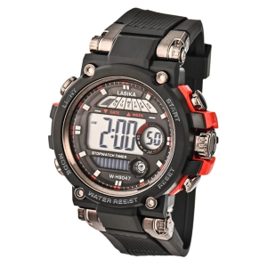 LASIKA DIGITAL WATCH WATER PROOF BIG DISPLAY SCREEN ONE YEAR WARENTY