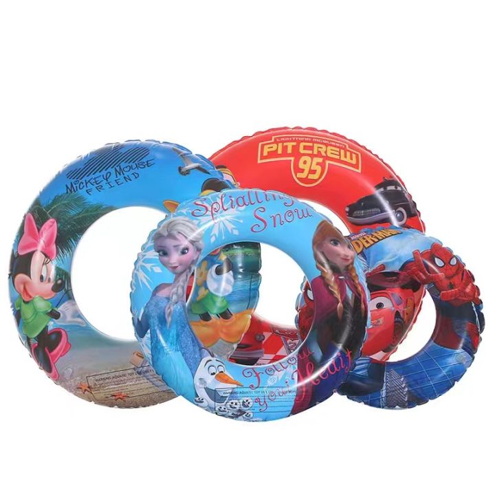 Cartoon Assorted Character Swimming Ring Kids Swimming Ring Salbabida ...