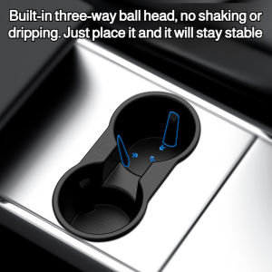 Car Mug Holder Silicone Mug Holder Storage Limiter for Interior Tesla Mug Holder